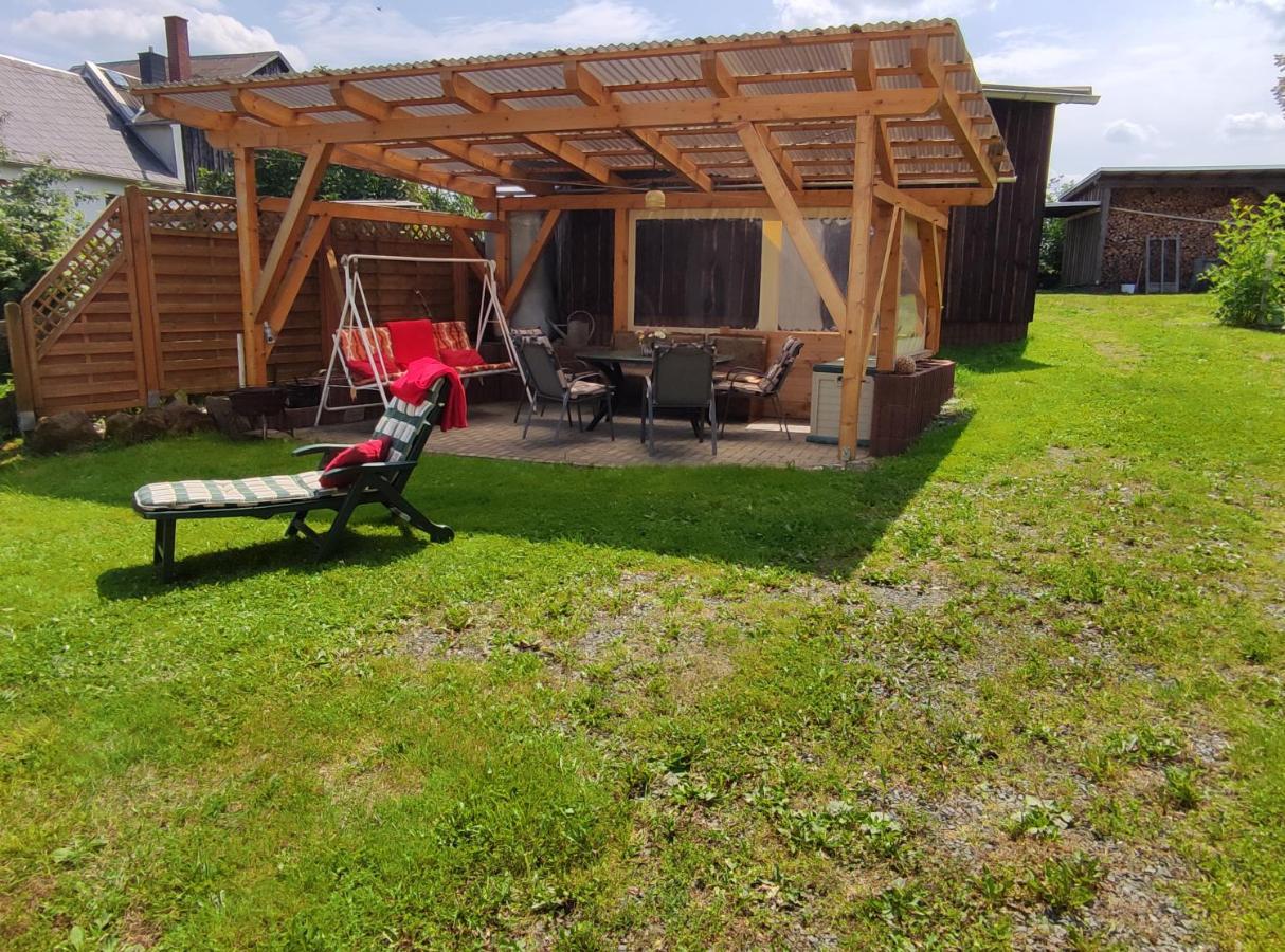 Ferienwohnung auf dem Land Wallengrun Exterior foto